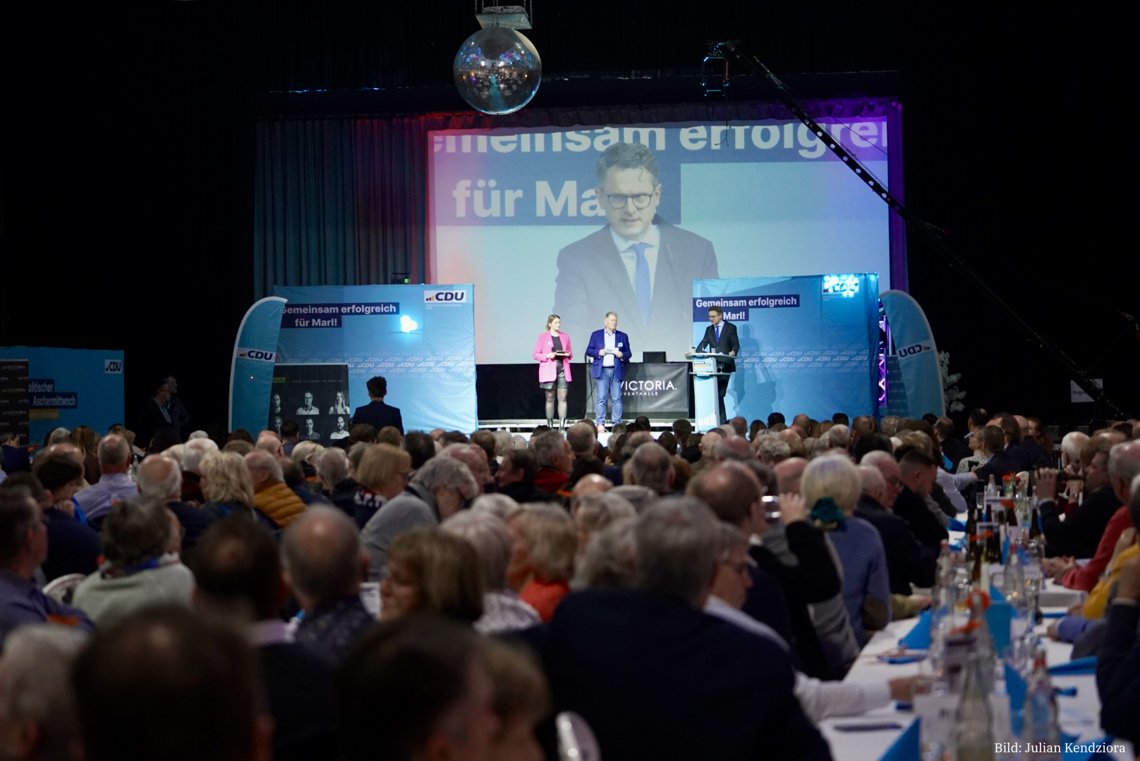 Linnemann CDU Termin Eventhalle Marl